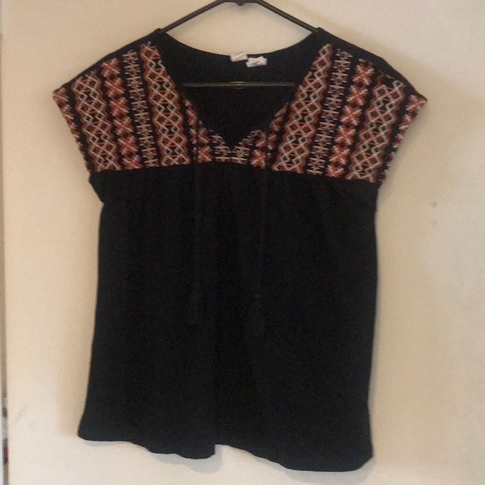 Embroidered top
